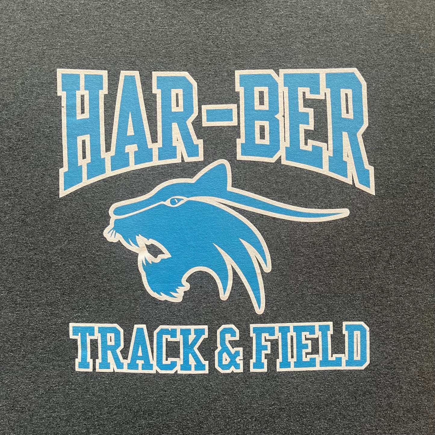 Har-ber track & field charcoal gray | unisex