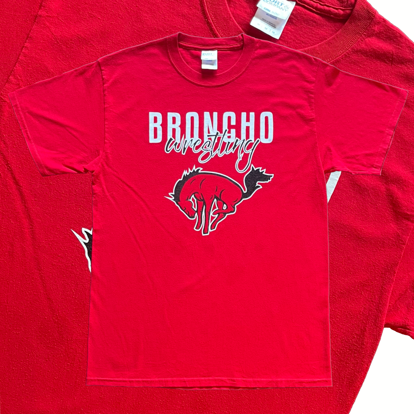 Broncho wrestling red - Unisex