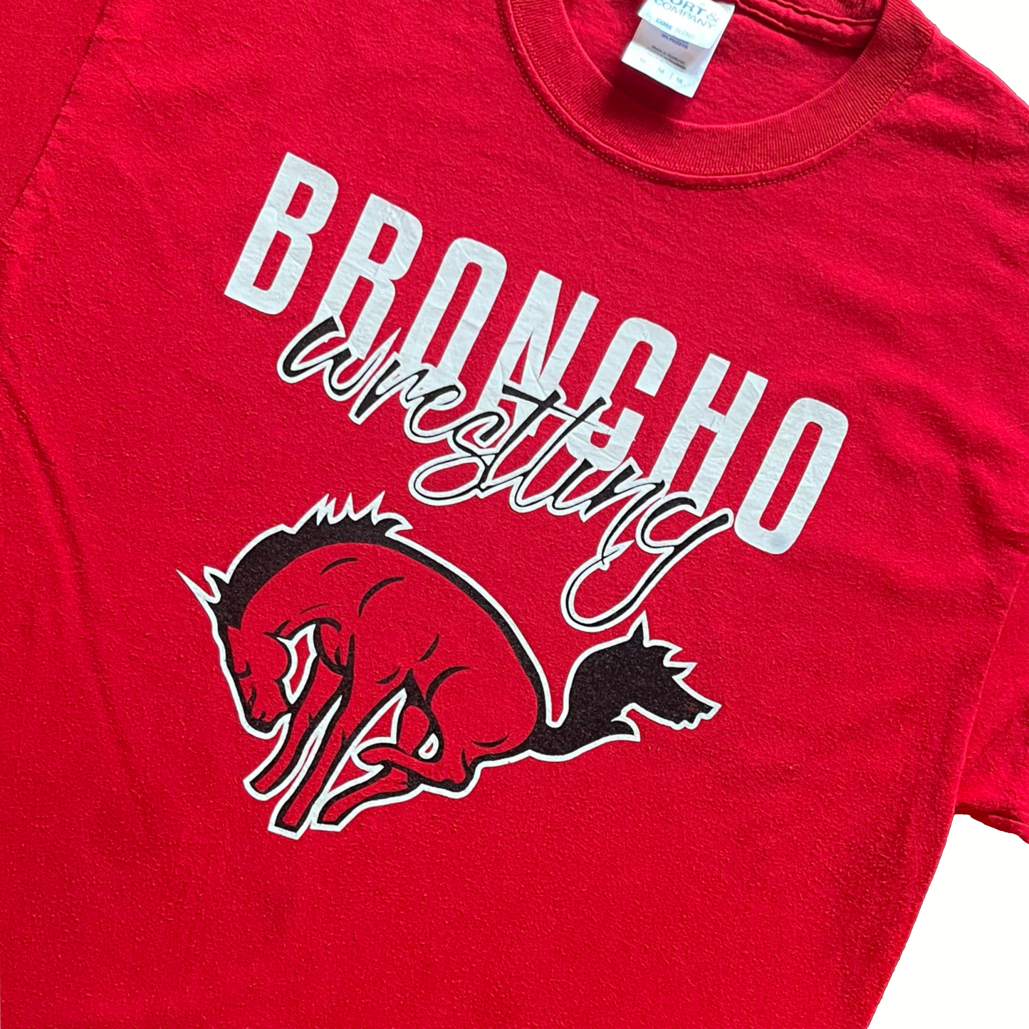 Broncho wrestling red - Unisex