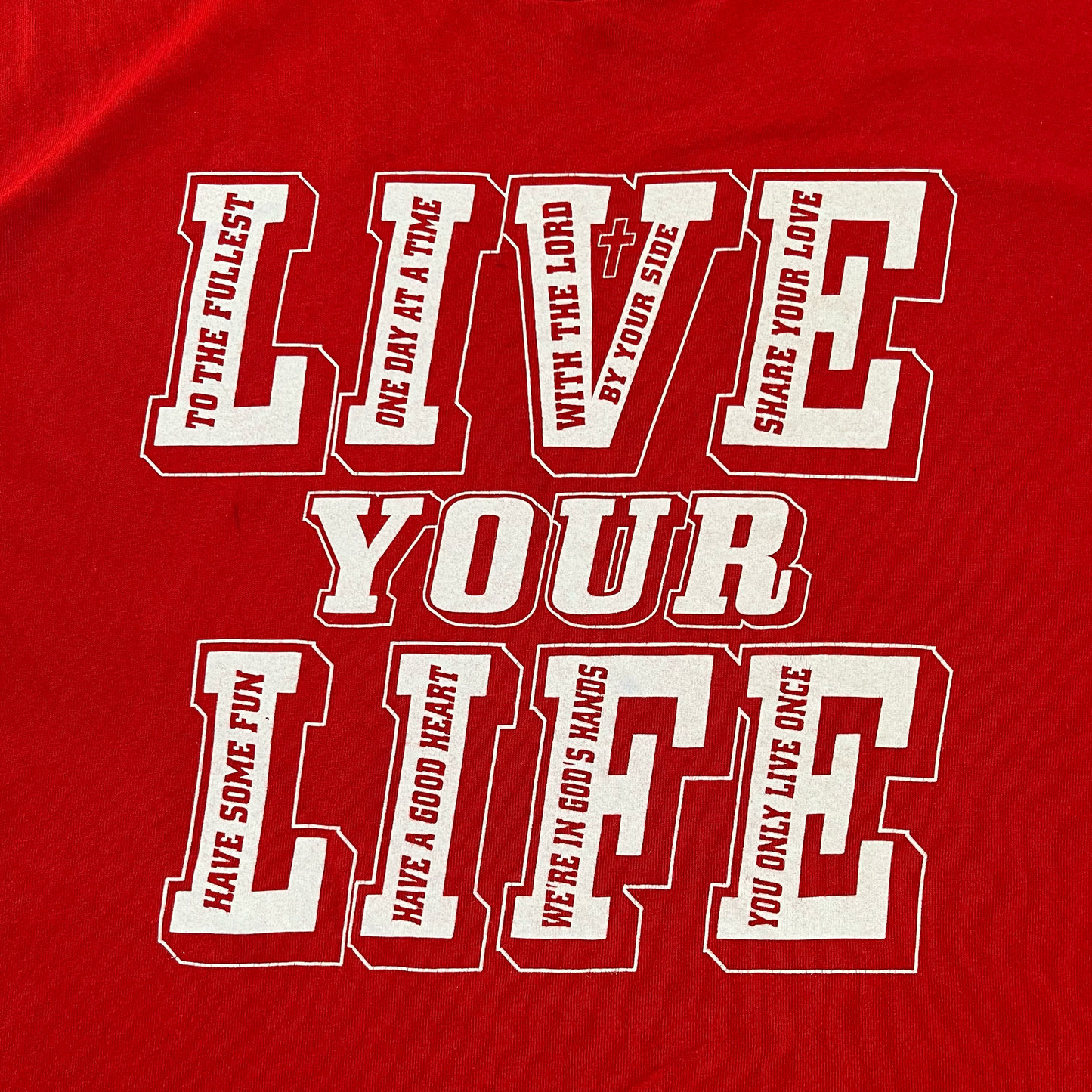 Live your life red - Unisex