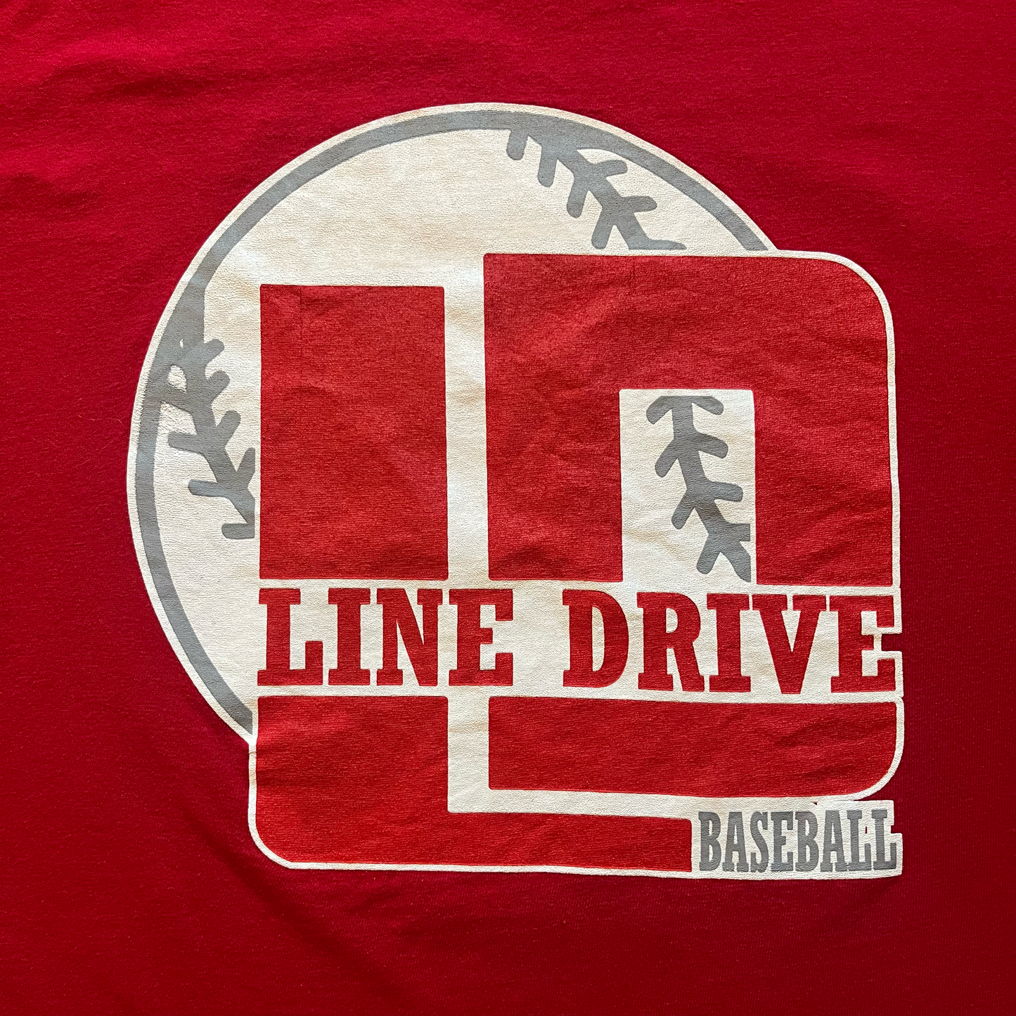 LD - Lane Drive baseball red - Men