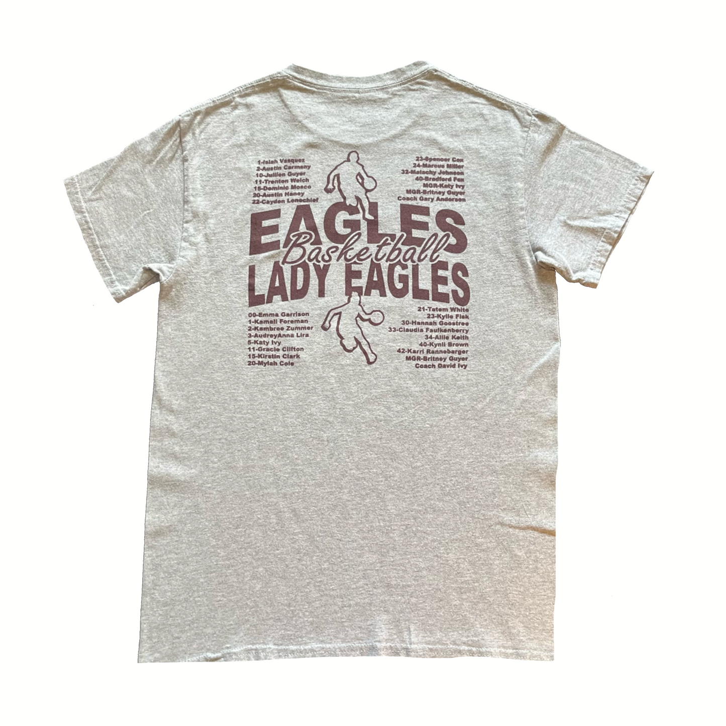 Krebs eagles basketball 2023 grey - Unisex