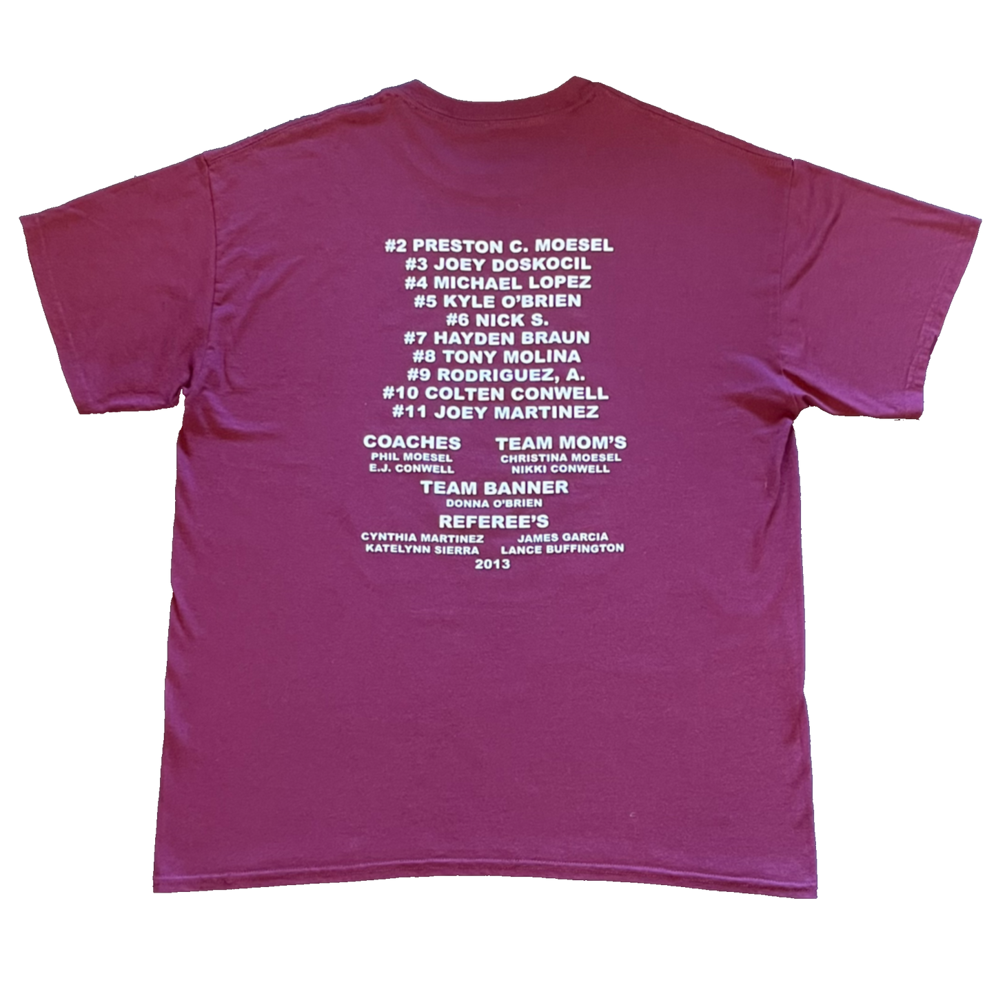 Crimson warriors tsh - Maroon