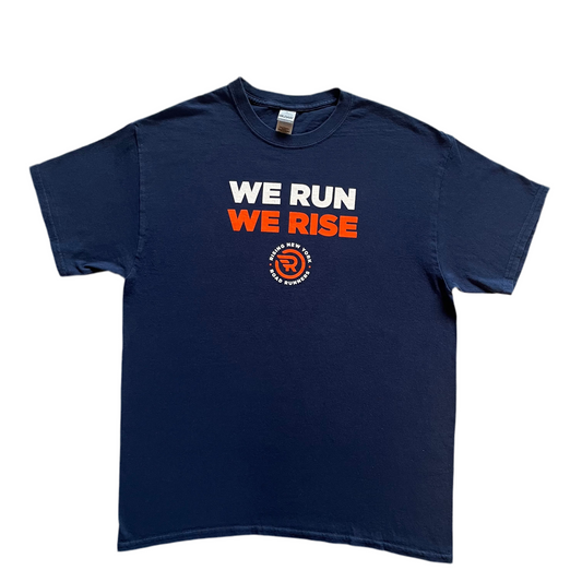 We run we rise dark blue - Unisex
