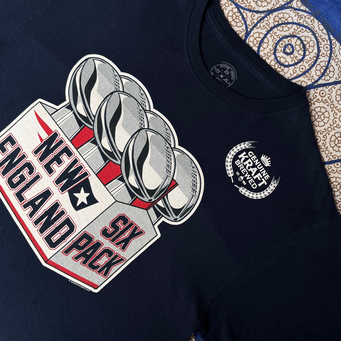 New england six pack - navy blue | unisex