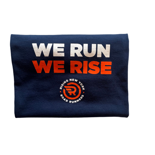 We run we rise dark blue - Unisex