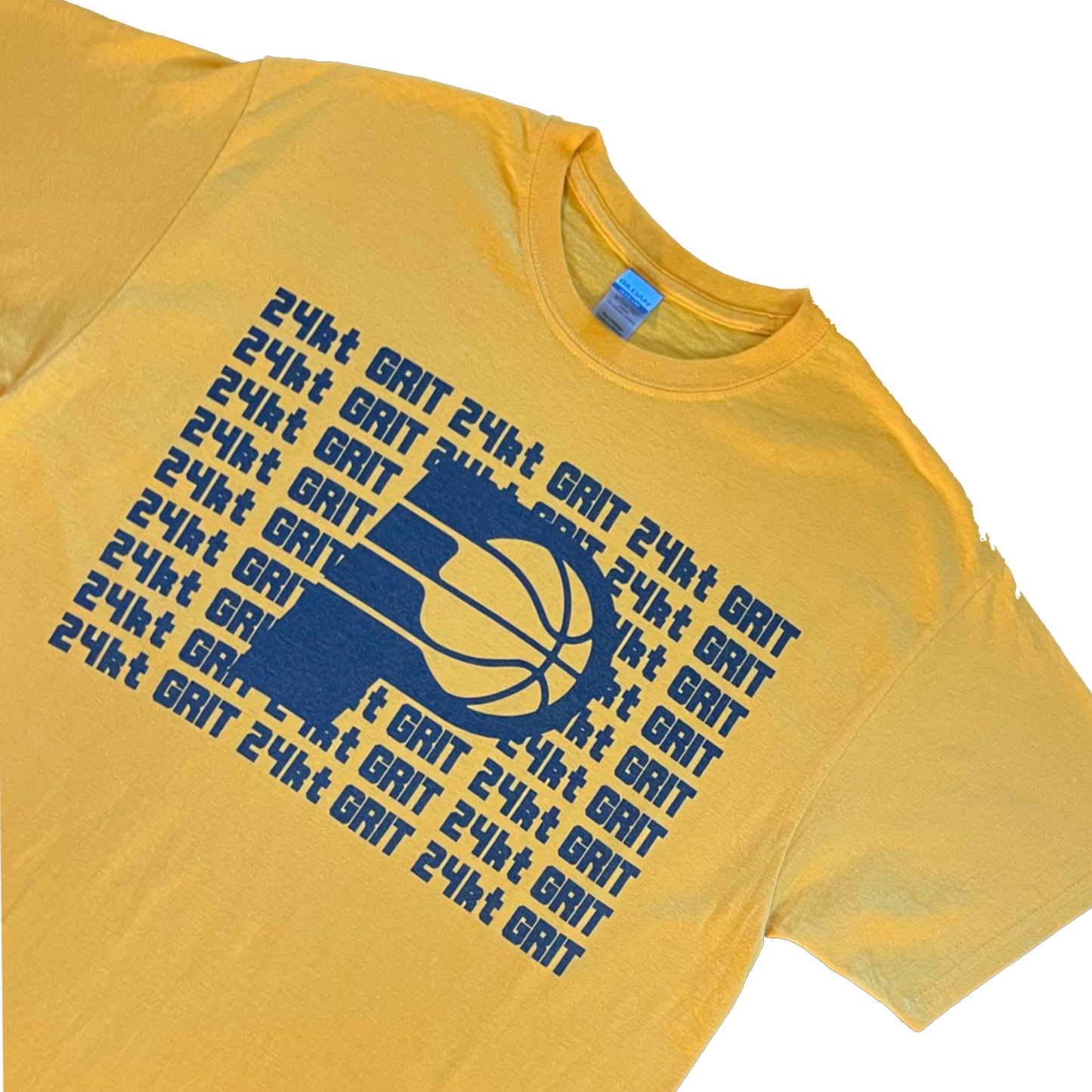 Yellow 24kr GRIT tsh - unisex
