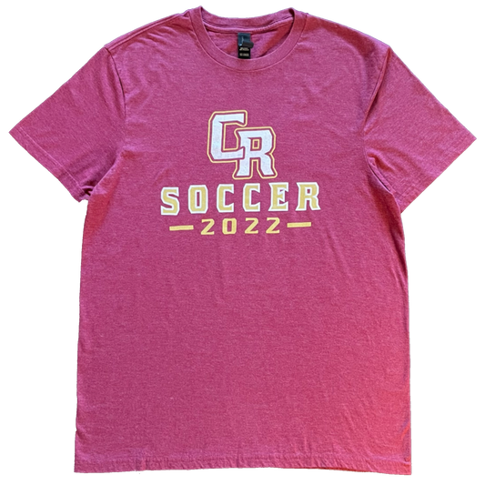CR Soccer 2022 maroon - unisex