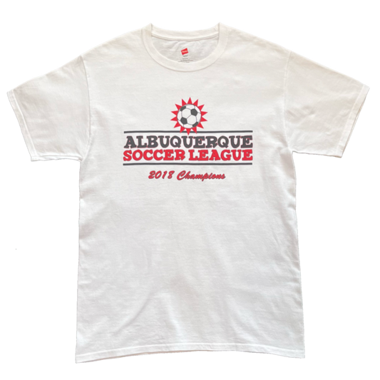 US PRO Soccer white tsh - unisex